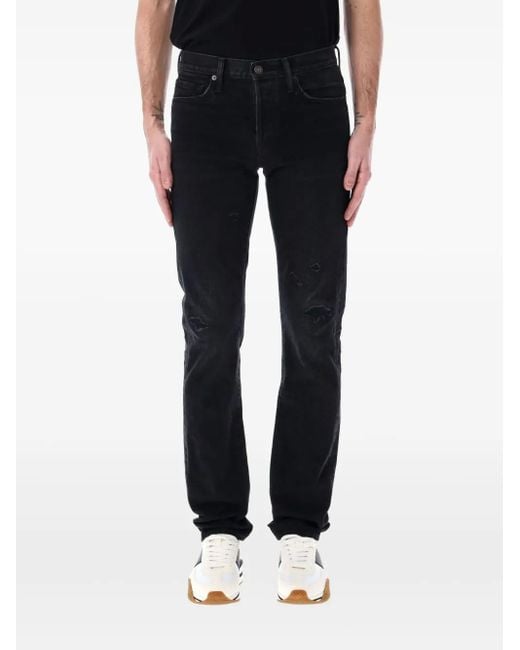 Tom Ford Black Cotton Jeans for men
