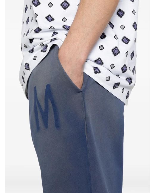 Moschino Blue Track Pants for men