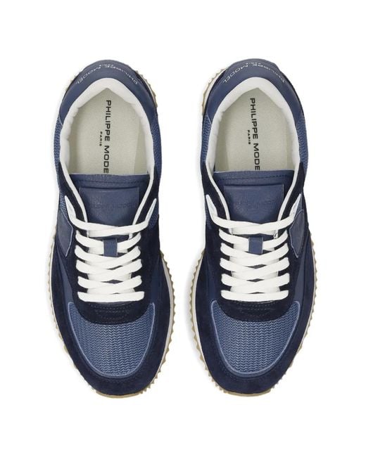 Philippe Model Blue Blville Sneakers