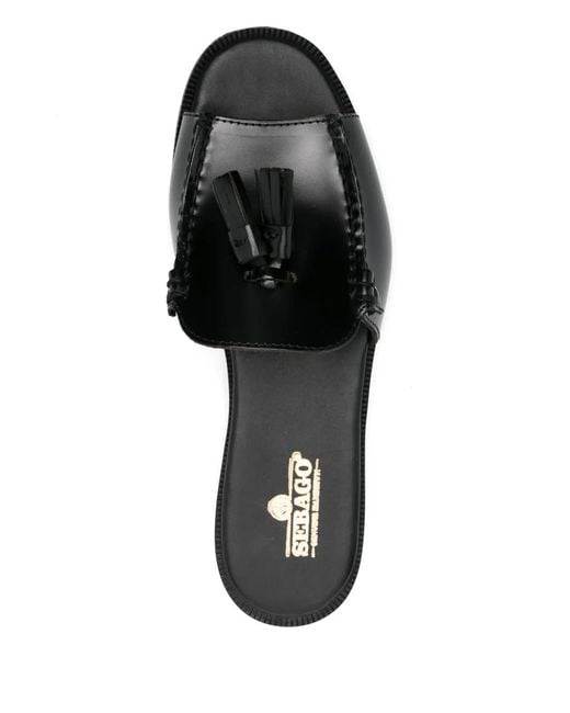 Sebago Black Will Flat Mules