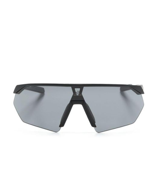 Adidas Gray Geometric-frame Sunglasses