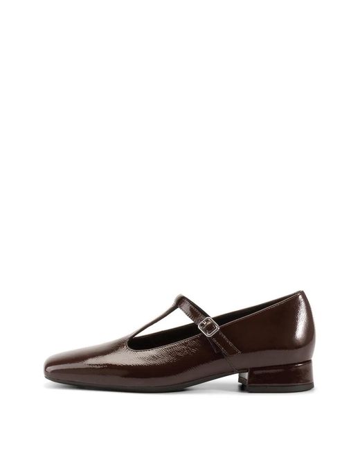 Vagabond White Debbi Square-Toe Pumps