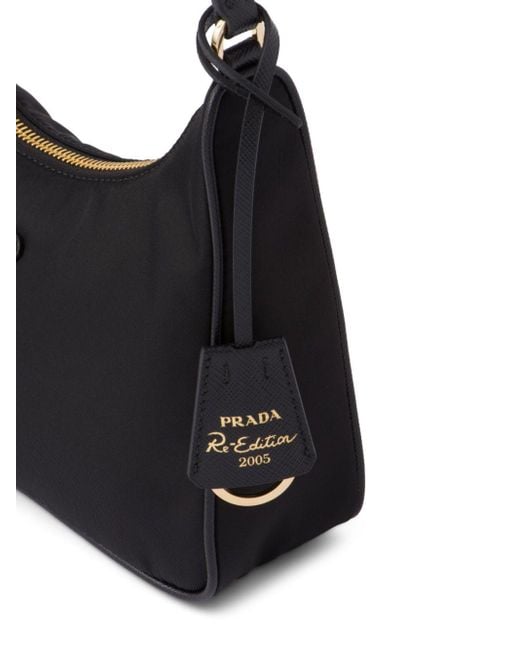 Prada Black Re-edition 2005 Re-nylon Mini Bag