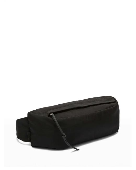 Jil Sander Black Soft Belt Bag for men