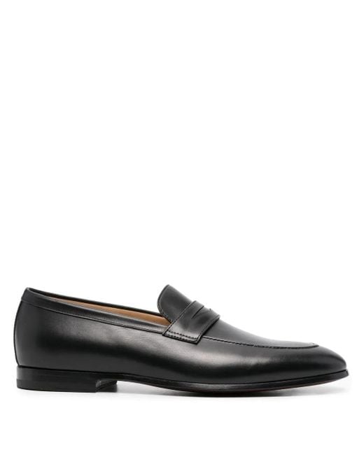 Scarosso Black Marzio Penny Loafers for men