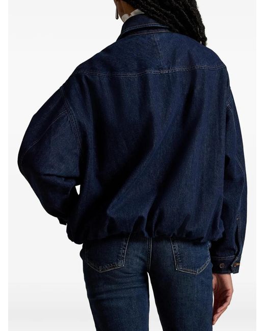 Polo Ralph Lauren Blue Bubble Denim Jacket