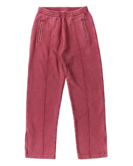 Our Legacy Red Organic Cotton Track Pants for men