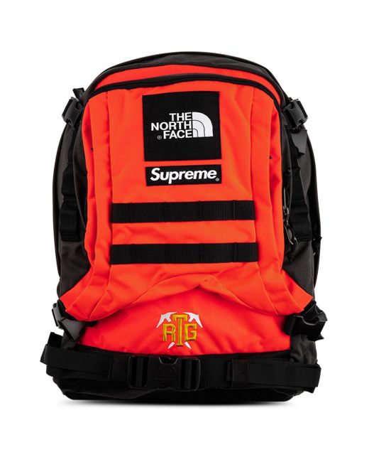 Mochila de x The North Face Supreme de hombre de color Rojo | Lyst