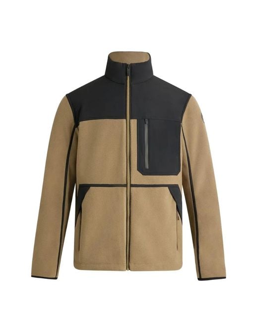 Fusalp Brown Ofrost Zip-Fastening Zip-Pocket Jacket for men
