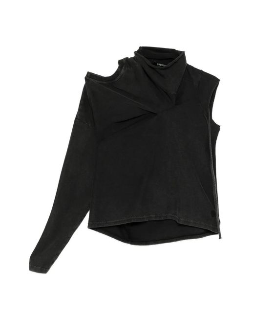 OTTOLINGER Black Shift-Sleeve Top