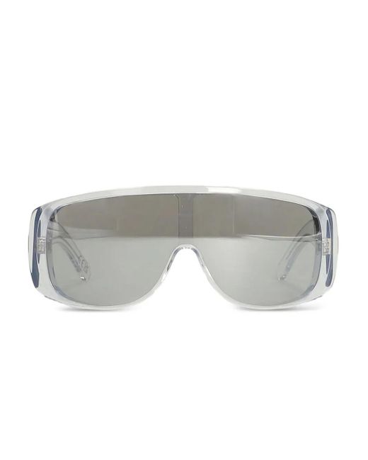 Retrosuperfuture Gray P55 Sonnenbrille Mit Shield-Gestell