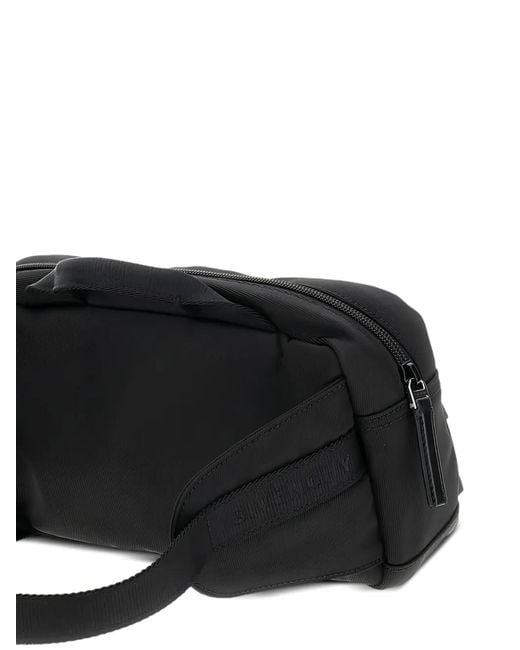 Givenchy Black Pockets Messenger Bag for men