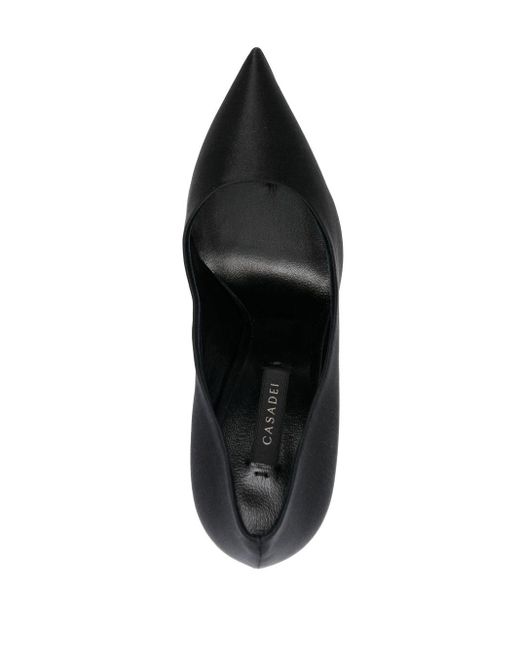 Zapatos Blade Twenties con tacón de 120mm Casadei de color Black