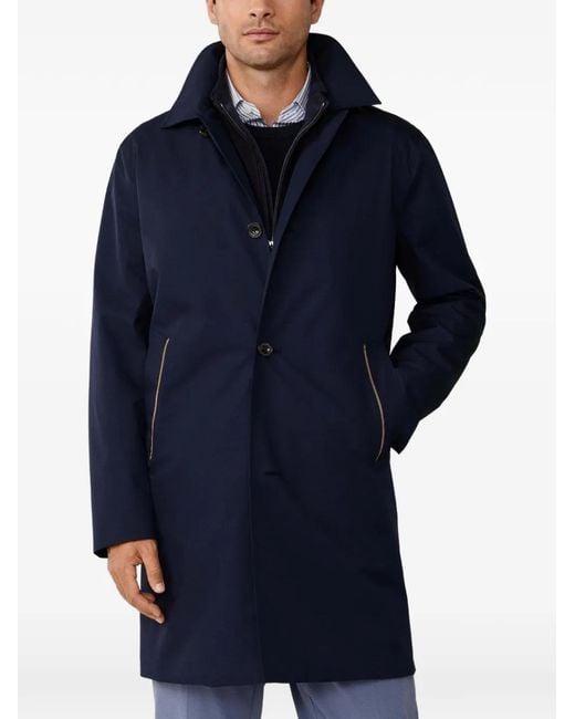 Abrigo Belgravia Mac Hackett de hombre de color Blue