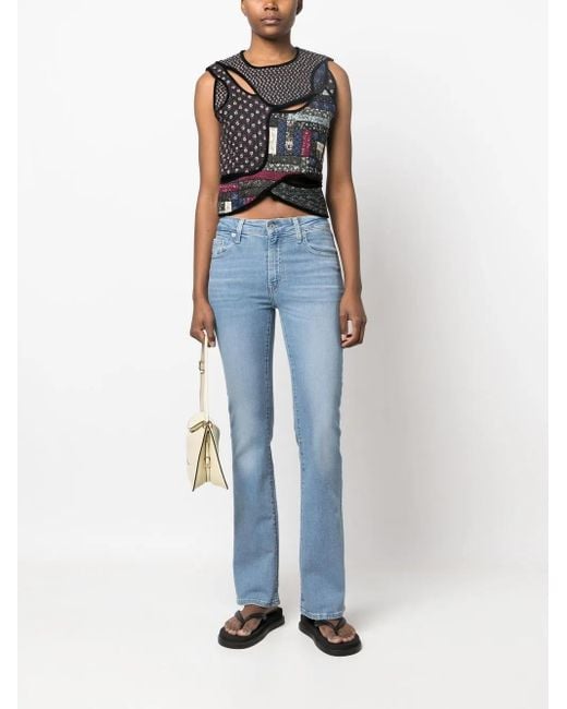 Levi's Blue 725 High-Rise Bootcut Jeans