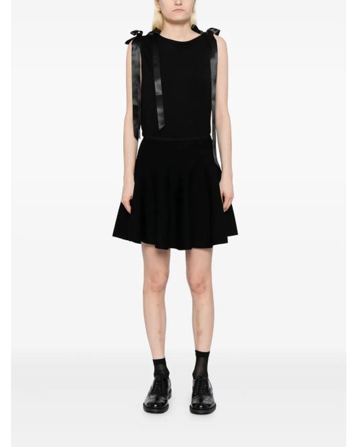 JNBY Black X-Shaped Skirt