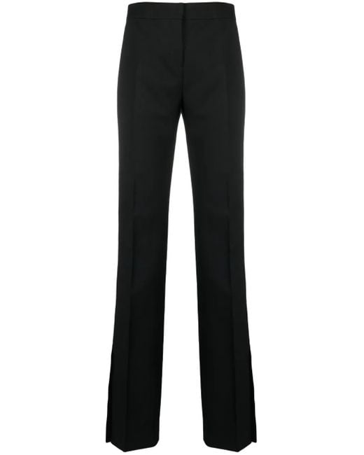 Off-White c/o Virgil Abloh Black Split-Hem Tailored Trousers