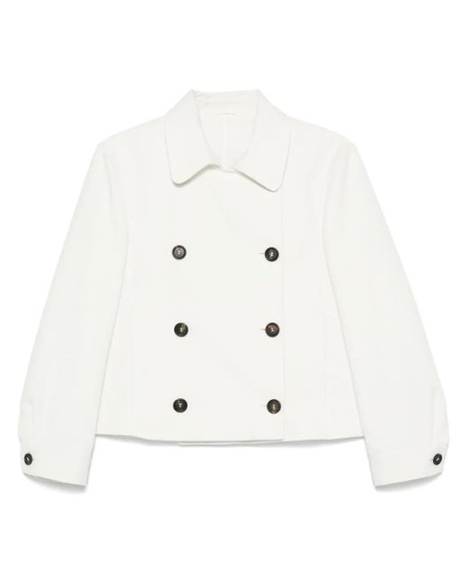 Brunello Cucinelli クロップド ジャケット White