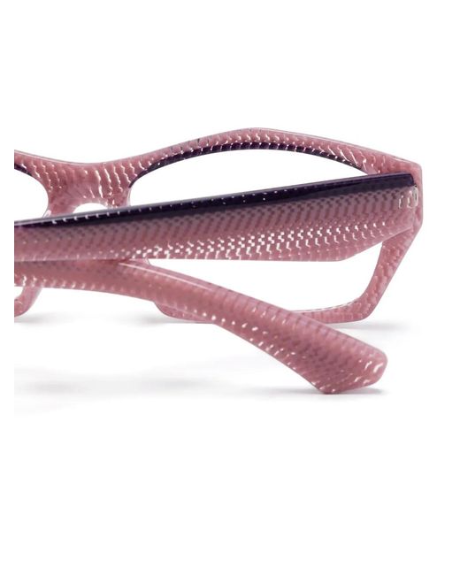 Alain Mikli Purple Rectangle-Frame Glasses