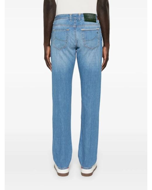 Jacob Cohen Blue Slim Fit Denim Jeans for men