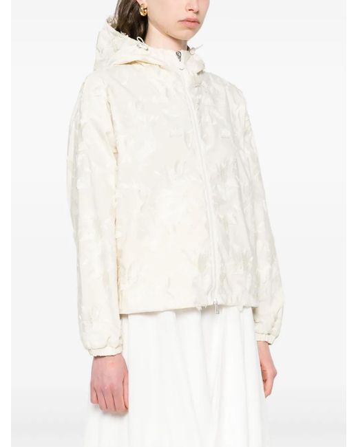 Moncler White Charmeil Jacket
