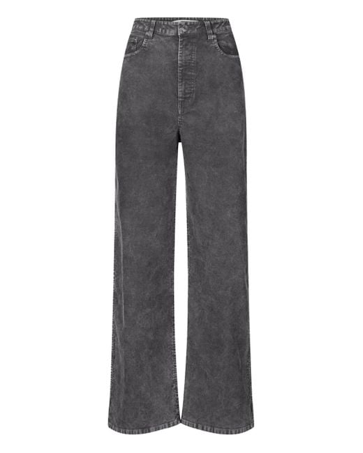 Samsøe & Samsøe Gray Sashelly Corduroy Trousers