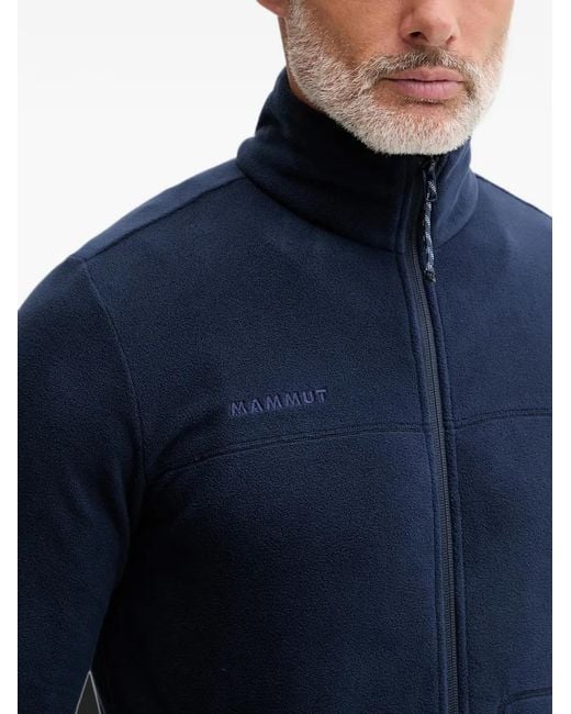 Mammut Blue Innominata Light Ml Zip-Up Fleece Sweater for men