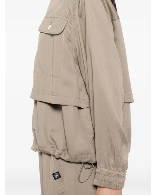 SPORT b. by agnès b. Natural Layered Jacket