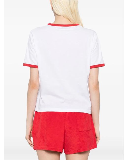 Sporty & Rich White Vendome T-Shirt