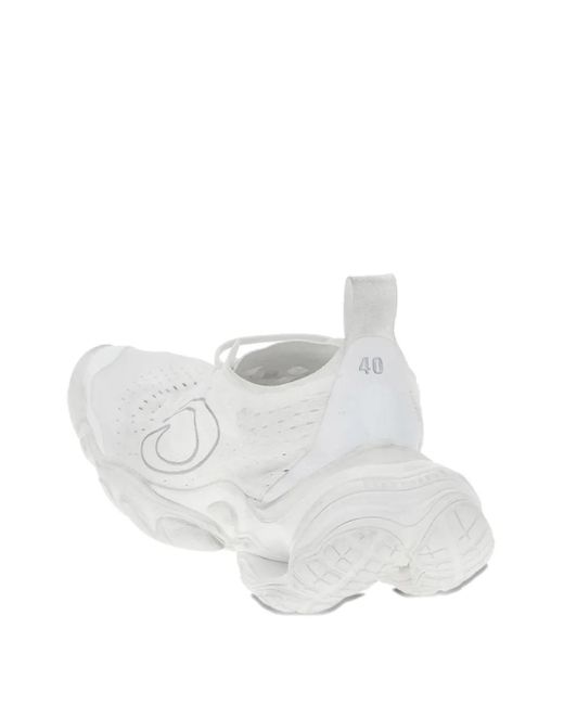 Balenciaga White Anatomic Runner Slip-On Sneakers for men
