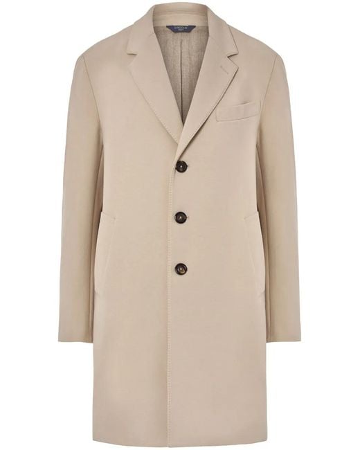 Circolo 1901 Natural Single-Breasted Coat for men