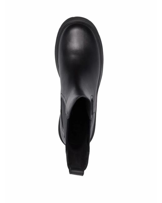 Camper Black Milah Mid-Heel Boots