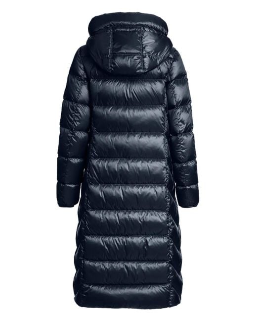 Parajumpers Blue Leah Steppmantel Mit Kapuze