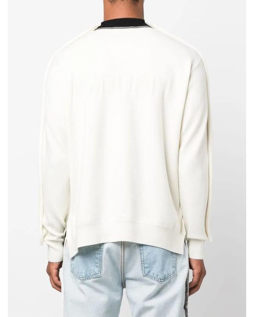 Ambush Black Knit Pullover for men