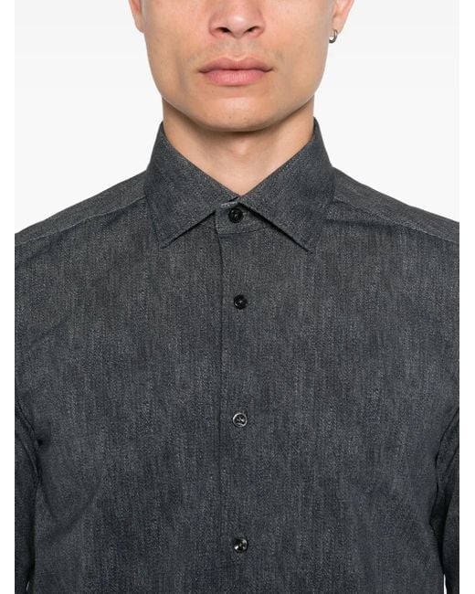 Xacus Gray Active Shirt for men