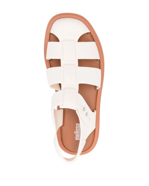 Melissa Pink Emma Multiple-Straps Sandals