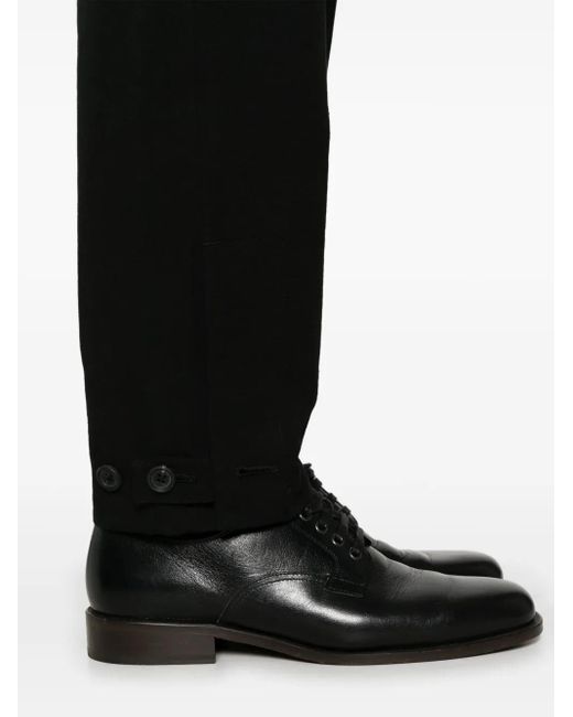 メンズ Yohji Yamamoto テーパードレッグ Black