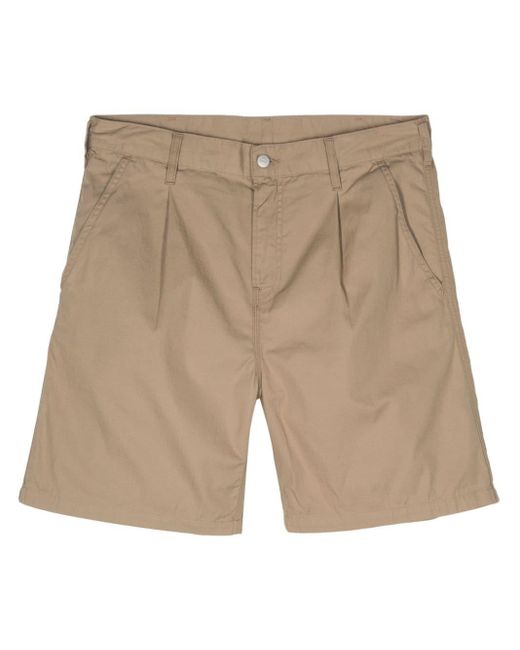 Carhartt Natural Albert Cotton Shorts for men