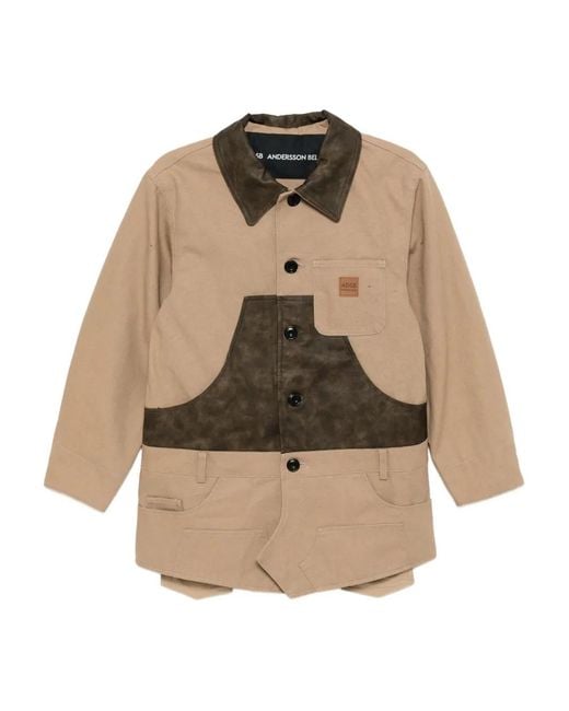 ANDERSSON BELL Natural Patchwork Jacket