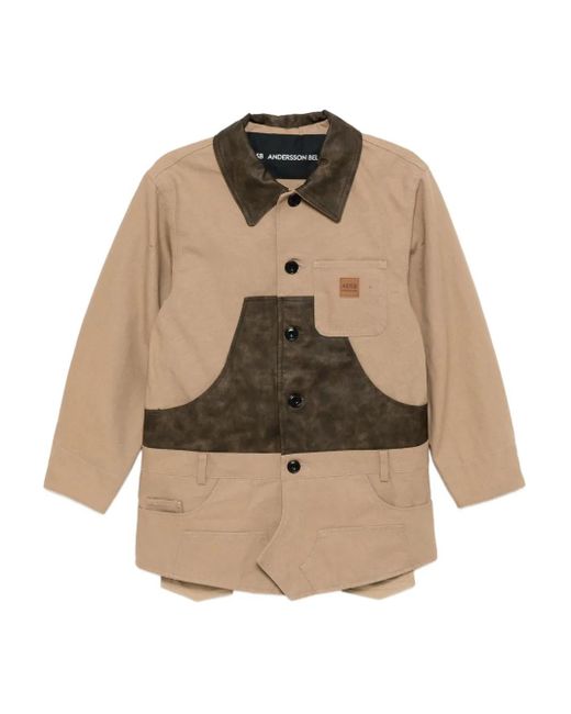 ANDERSSON BELL Natural Patchwork jacket