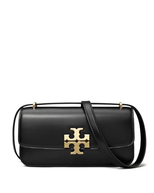 Tory Burch Black Eleanor Small Leather Shoulder Bag