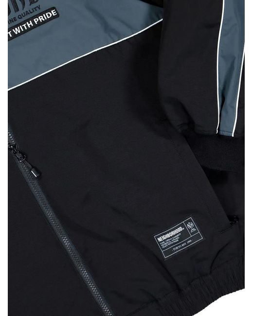 Neighborhood Blue Zip-Fastening Jacket for men