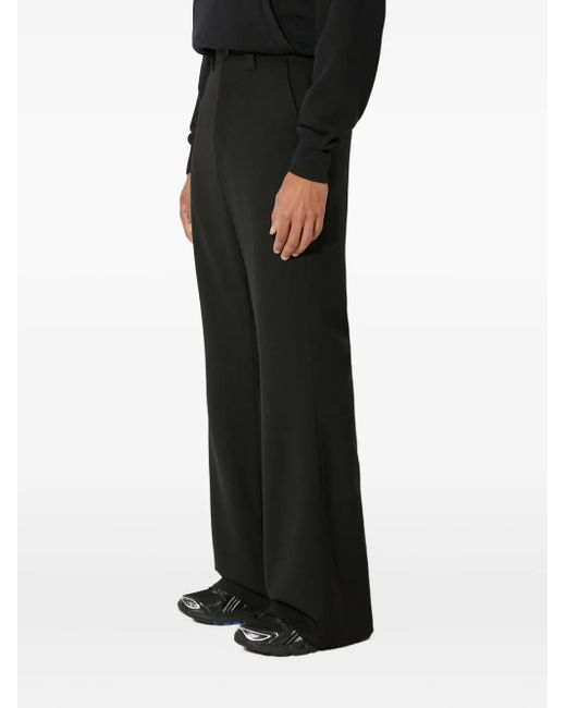 Ambush Black Wool Trousers for men