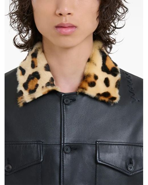 Camicia di Marni in Black da Uomo