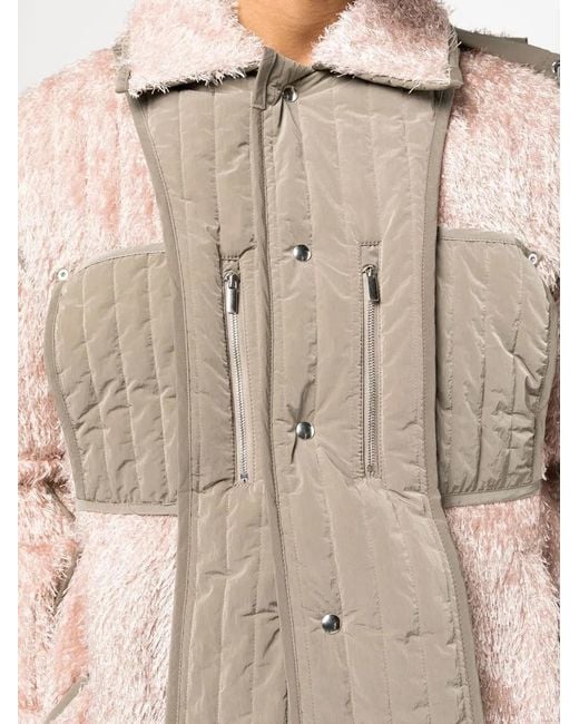 Craig Green Natural Reversible Quilted Jacket for men