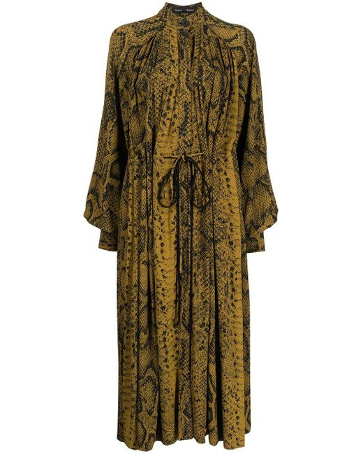 robe chemise serpent