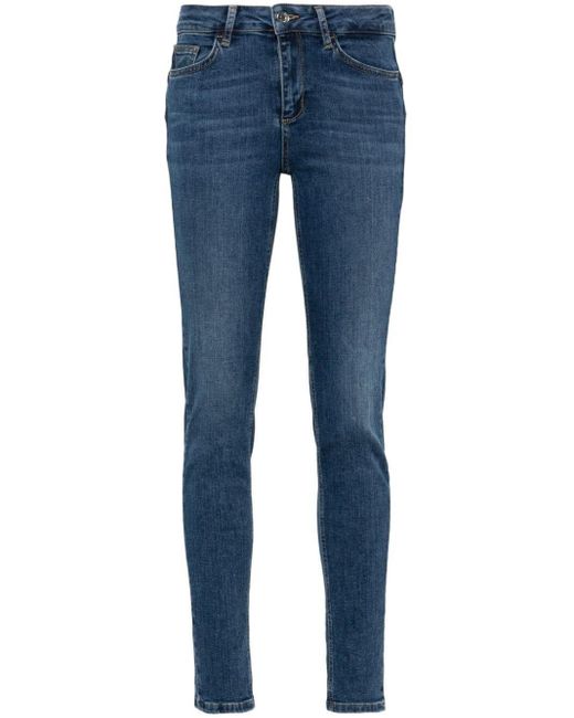 Liu Jo High Waist Skinny Jeans in het Blue