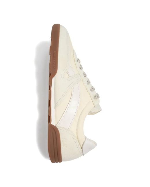 Bimba Y Lola White 13 16 Panelled Lace-Up Sneakers