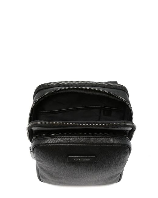 Piquadro Schultertasche Mit Logo-Patch in Black für Herren