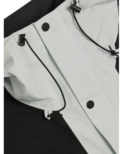 The North Face White Logo Hooded Jacket for men